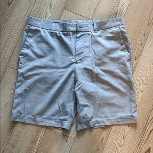 Perry Ellis Light Gray Flat Front Shorts